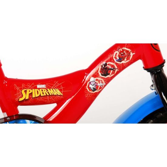 Dětské kolo s vodící tyčí Volare Spiderman 10"