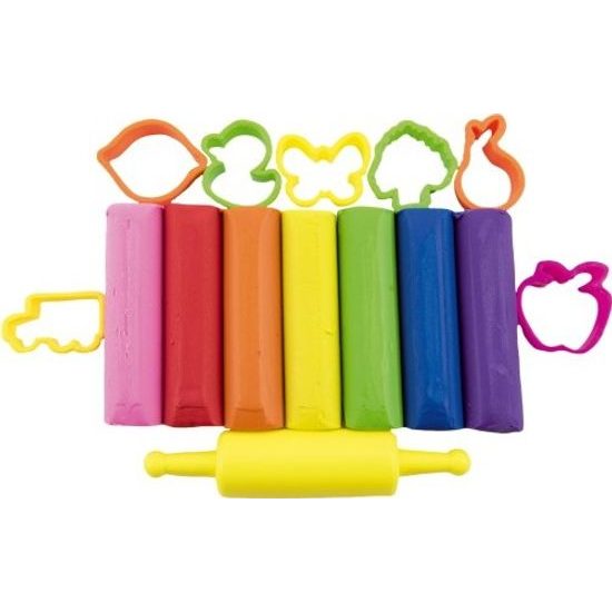 Modelína/Plastelína NARA 430g 8ks s doplňky