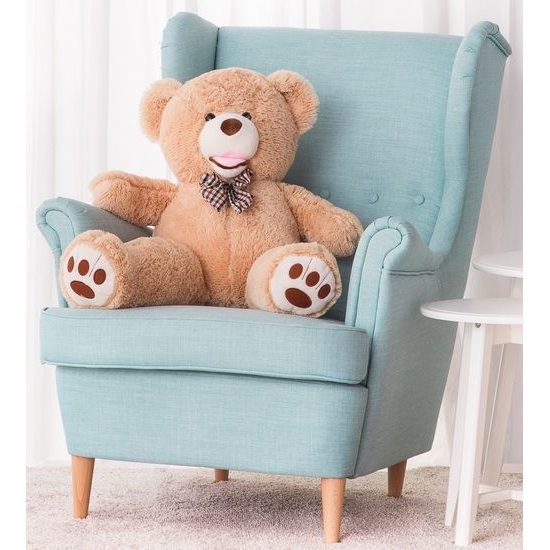 Plyšový medvěd Maty 90 cm béžový