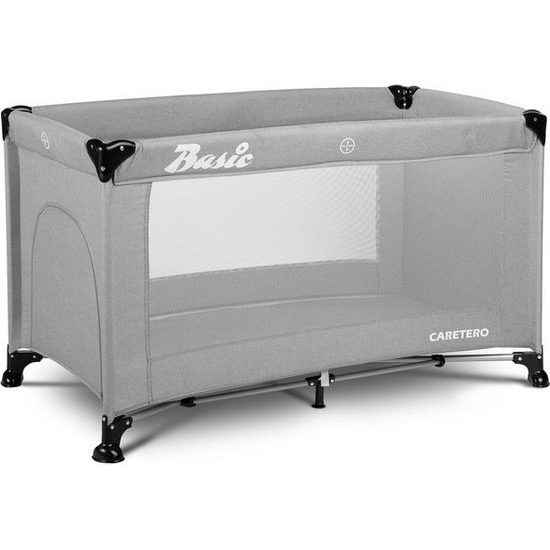 Cestovní postýlka CARETERO Basic 2016 grey