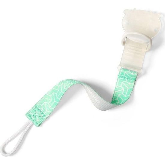 BabyOno Pásek na dudlík s klipsou - mix barev