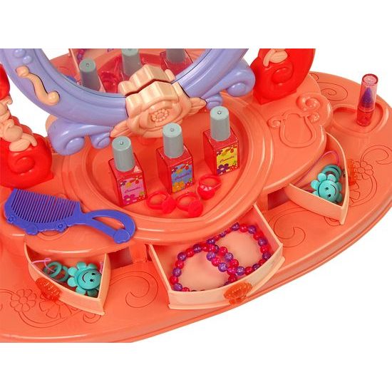 Dětský toaletní stolek se zvukem a příslušenstvím