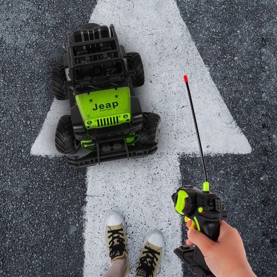 Terénní kovové auto na dálkové ovládání Metal Climber 1:20