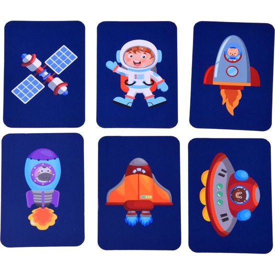 Magnetické puzzle vesmír a ufo 50 dílků