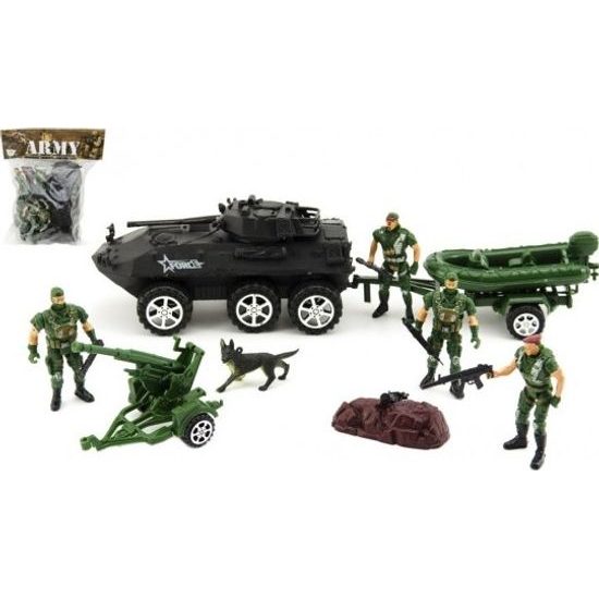 Sada vojáci s doplňky