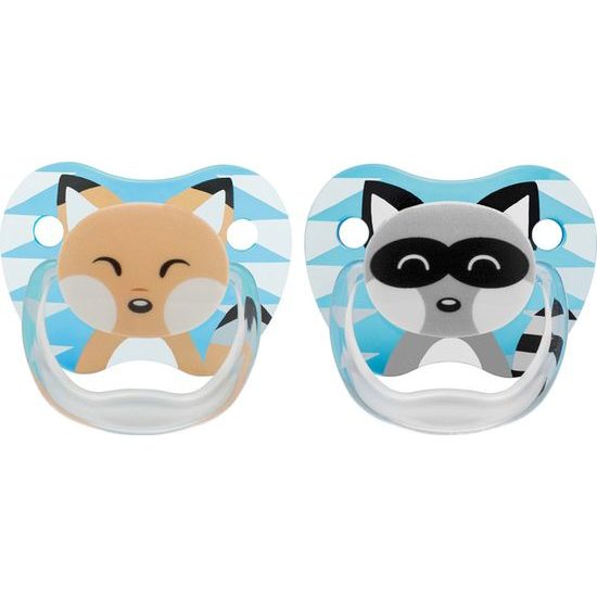 Dr Brown's Ortodontický dudlík Prevent zvířátka, 2ks, 0-6m