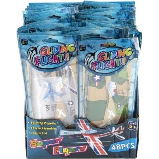 Letadlo házecí - mix barev