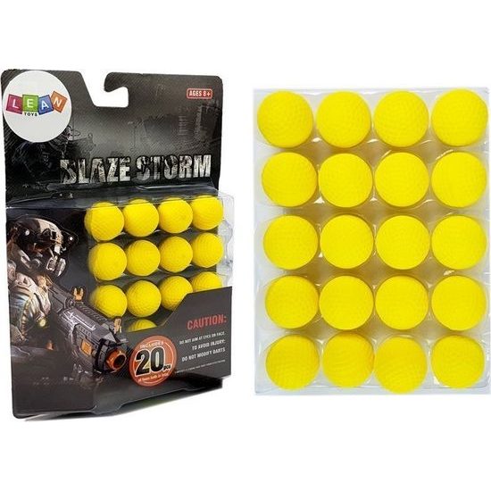 Pěnové střely do pušky 2 cm 20 ks