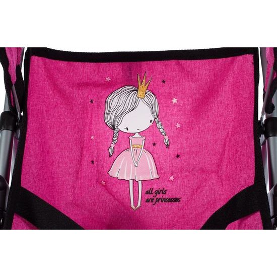 Sportovní kočárek pro panenky Rose Princess