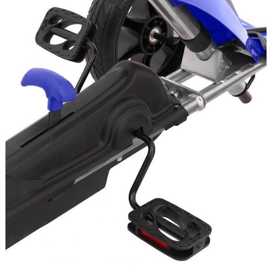 Dětská šlapací motokára Formule Grand modrá