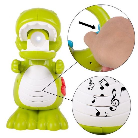 Interaktivní dinosaurus s lampičkou Baby Dino