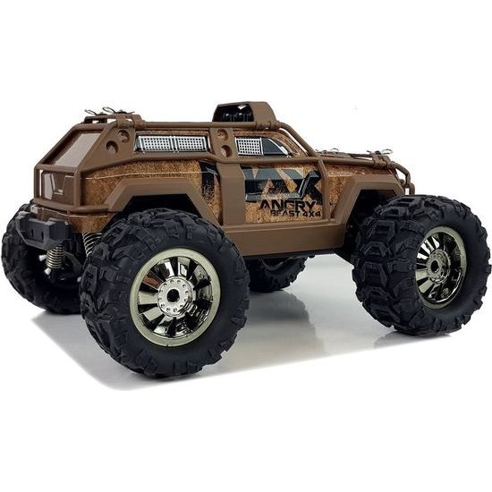 Off-road terénní auto na dálkové ovládání hnědé