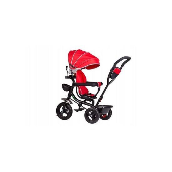 Ecotoys dětská tříkolka s otočným sedadlem Trike 2v1 červená
