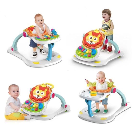 Haunger multifunkční chodítko se židličkou 4v1 Lion Walker