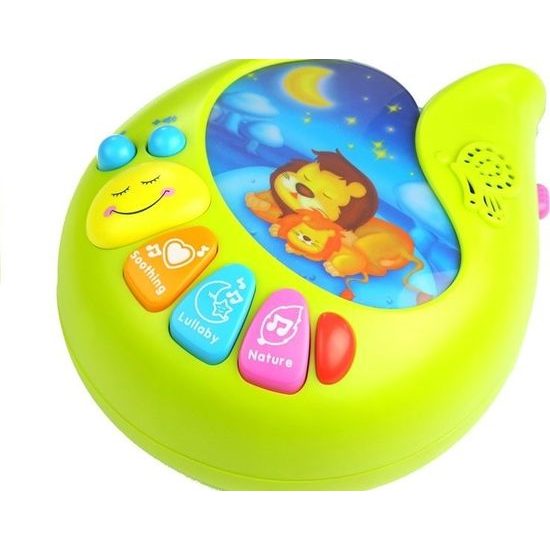 Hrací kolotoč nad postýlku - zelený