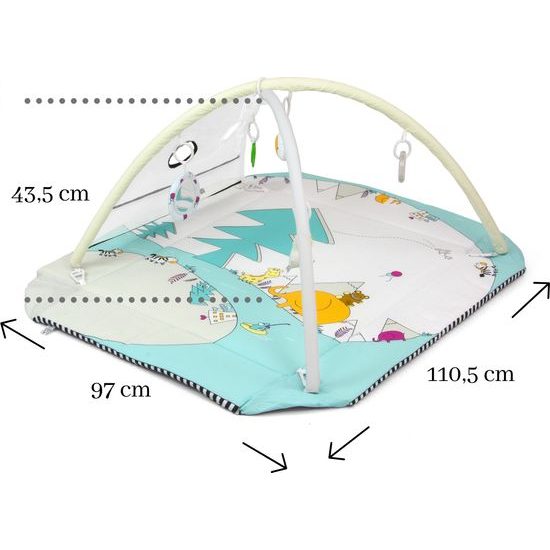 MILLY MALLY Hrací deka 5v1 Lolly Elephant