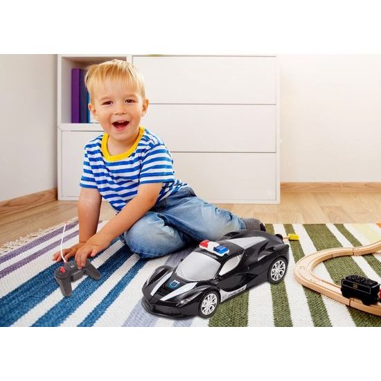 Policejní autíčko na dálkové ovládání Road Master 1:14