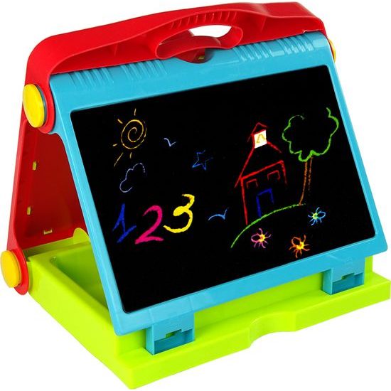 Oboustranná tabule na kreslení 2v1 skládací