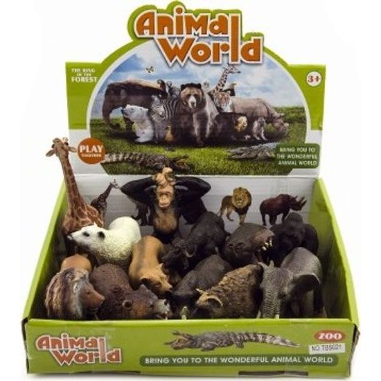 Zvířátka safari ZOO - mix druhů