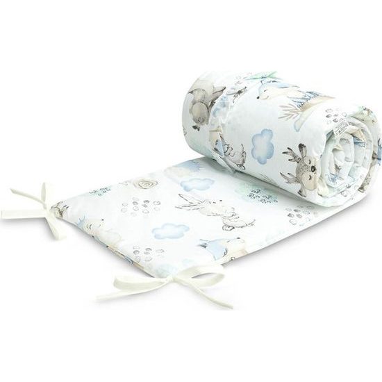 Ochranný mantinel do postýlky Sensillo - lesní zvířátka