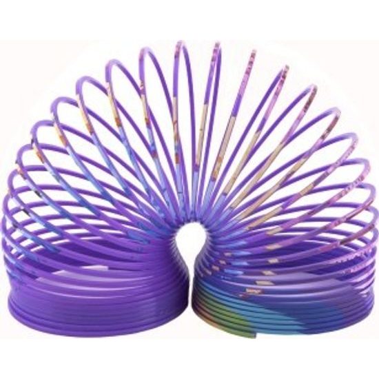 Spirála/ pružina jednorožec - mix 4 barvy