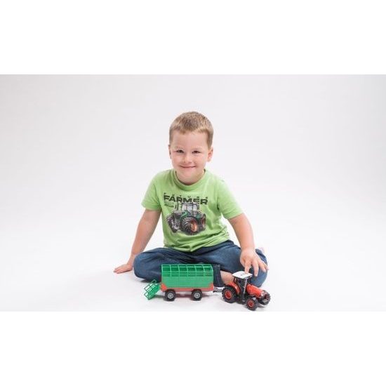 Traktor Zetor s vlekem