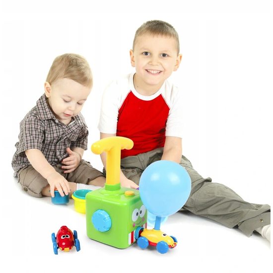 Odpaľovač autíčok s nafukovacími balónikmi Baloon Cars