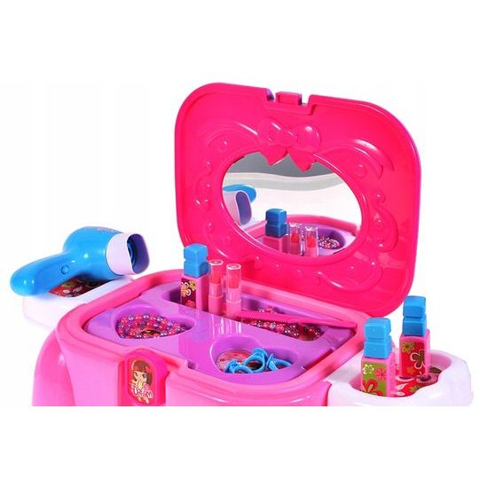 Přenosný salón krásy pro děti s příslušenstvím Beauty Set