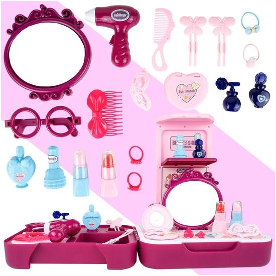 Dětský salón krásy v kufříčku Beauty Shop