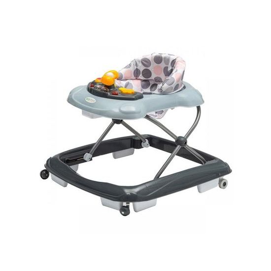 Ecotoys dětské vzdělávací chodítko šedé