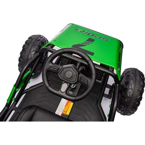 Elektrické autíčko Buggy A8812 24V zelené