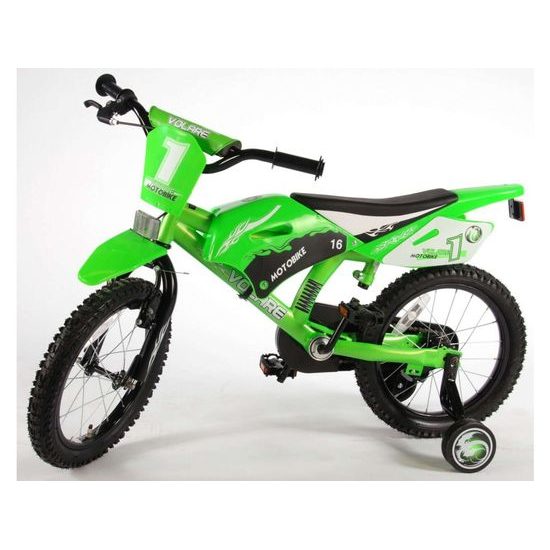 Dětské kolo Volare Motobike Green 16"