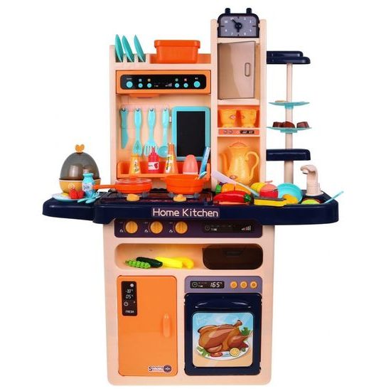 Doris dětská kuchyňka XXL se zvuky a tekoucí vodou-modrá