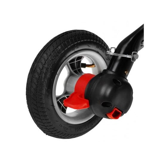 Majlo Toys dětská tříkolka 3v1 Sportrike AIR s nafukovacími koly růžová