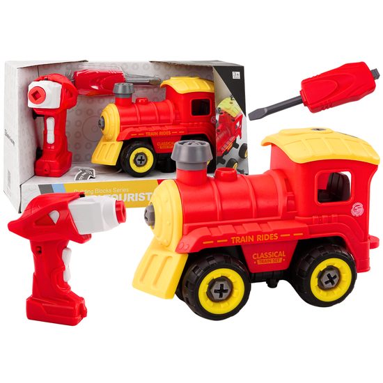 Dětská šroubovací lokomotiva na baterie City Tourist