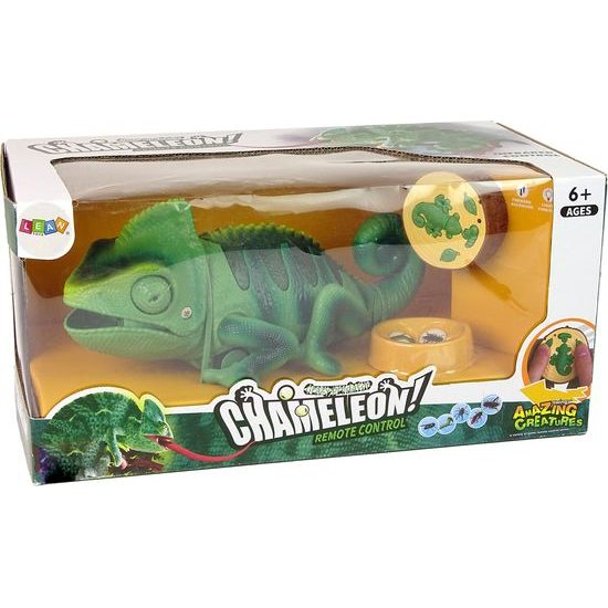 Chameleon na dálkové ovládání Green Light 28 cm