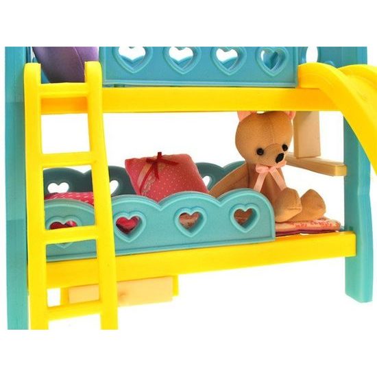 Panenky Jessica a Charlie s postýlkou a příslušenstvím Baby Bed