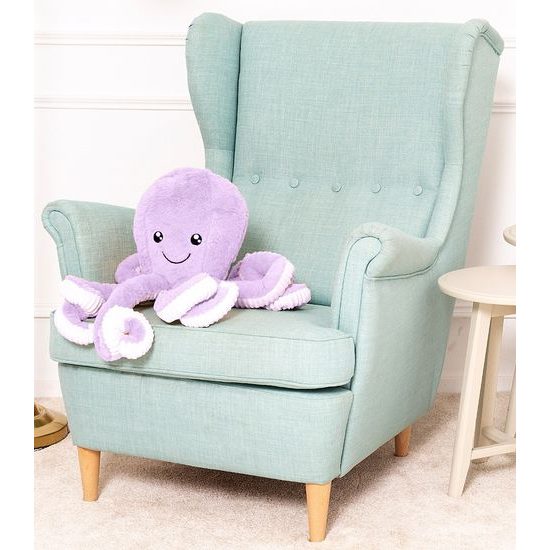 Plyšová chobotnice Monty 60 cm - fialová