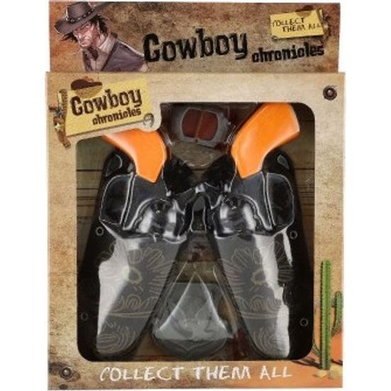 Kolt s pouzdrem 2ks - kovbojská sada s doplňky