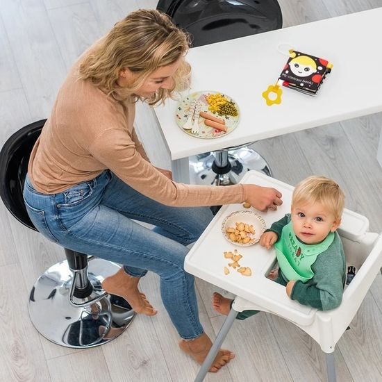 BabyOno měkká senzorická knížka My Contrast book