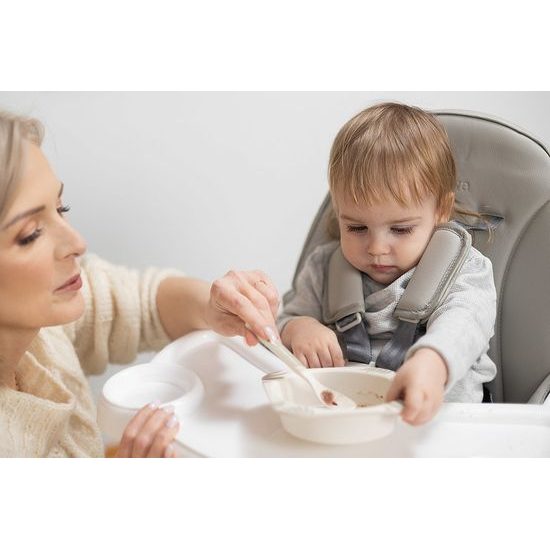 Jídelní židlička TUVA DARK GREEN