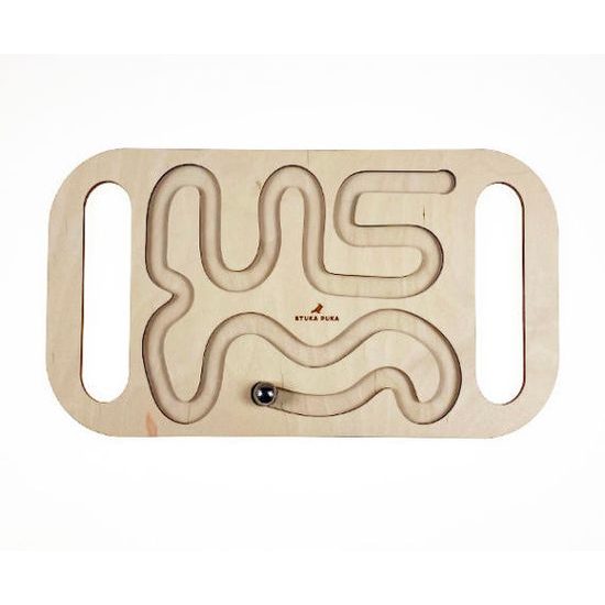 Kuličková dráha dvouruční - labyrint - motorická hra