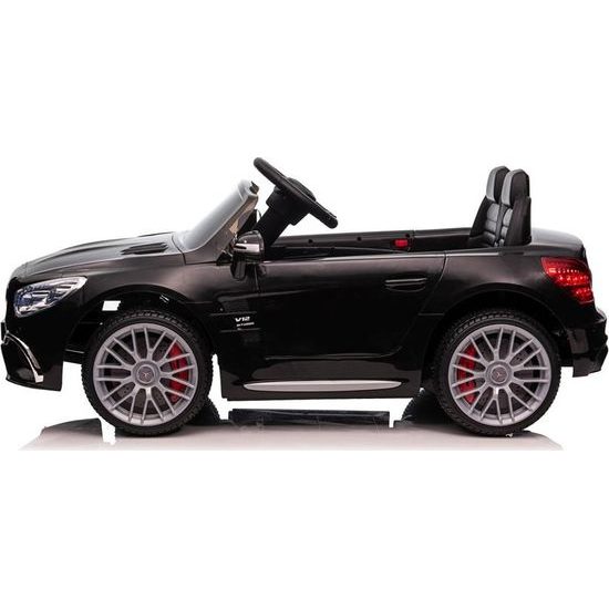 Elektrické auto Mercedes SL65 S černé lakované