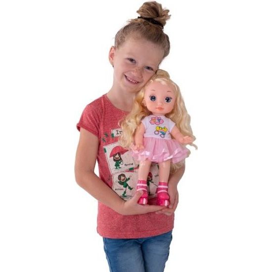 Panenka Niky bruslařka - na baterie