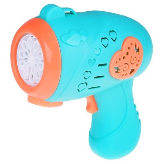 Bublifuk pistole na baterie Color Bubble - modrá