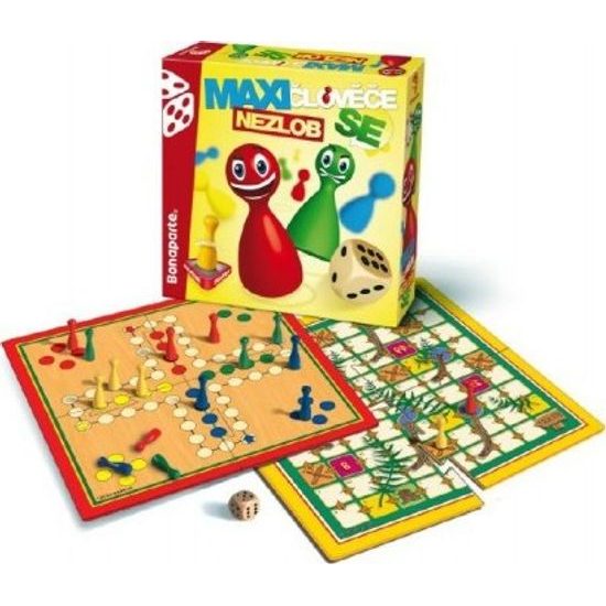 Maxi Člověče, nezlob se/Velké putování společenská hra