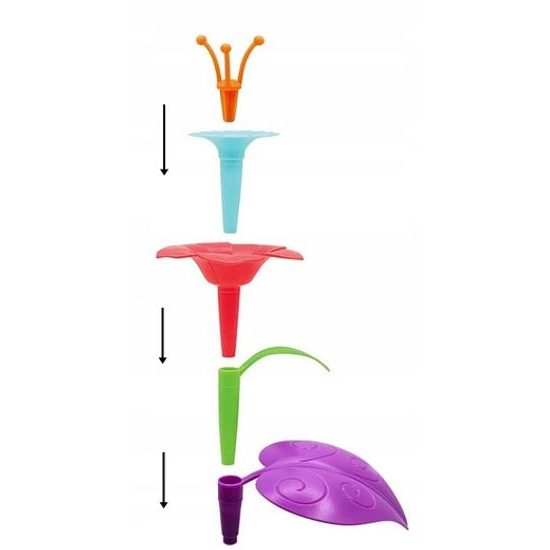 Doris dětská stavebnice zahrádka s dráhou 99 dílků Garden Building