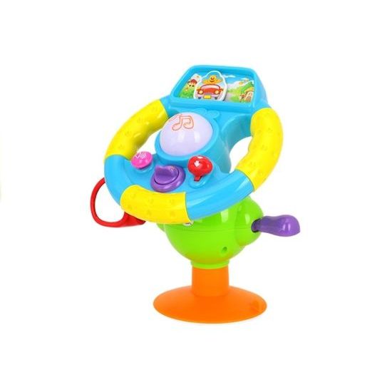 Huile Toys interaktivní volant pro nejmenší se světlem a zvukem