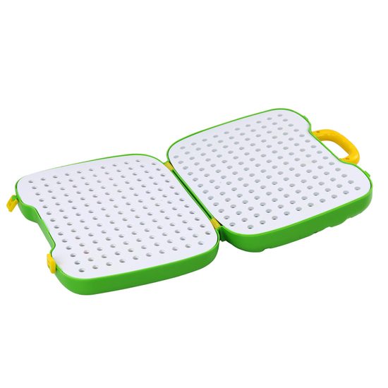 Konstrukční 3D stavebnice s vrtačkou na baterie a stolečkem Dino Zone 249 ks