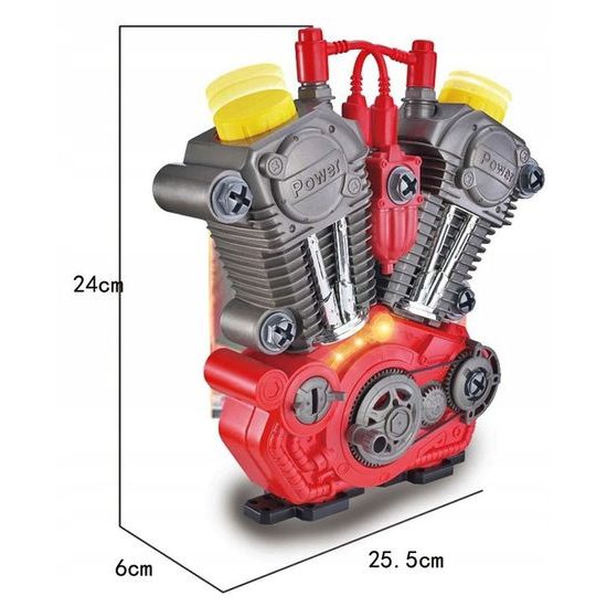 Doris šroubovací motor pro děti se zvukem Funny Engine